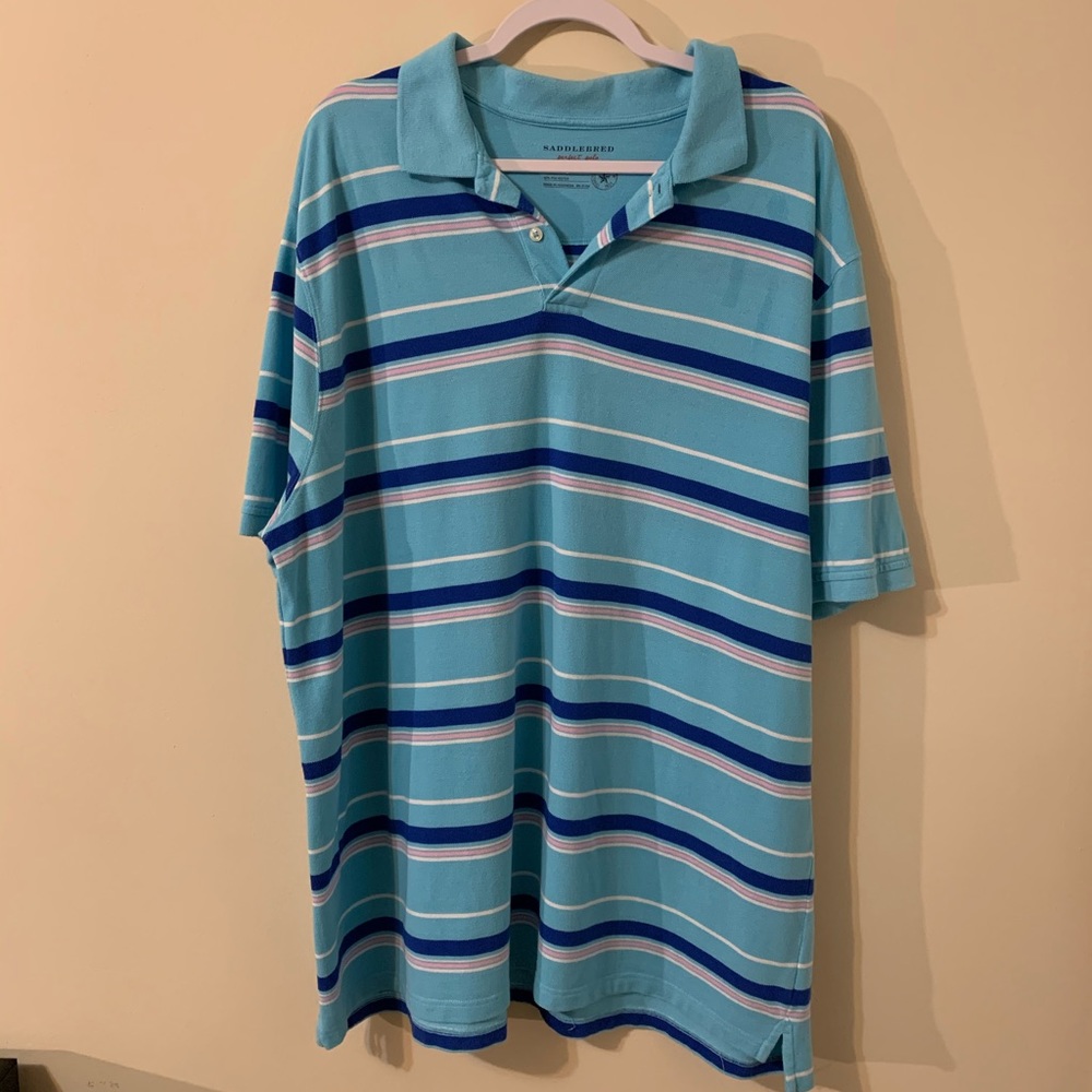 Saddlebred Men’s Short Sleeve Shirt, size XXL